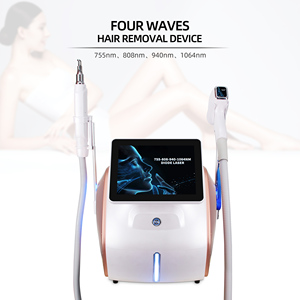 Productos Más Vendidos, Máquina Portátil de Depilación Láser de Diodo de 4 Ondas 755 808 940 1064nm, Indolora, para Spa y Salón - Product Image 3