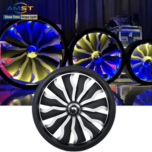 Nouvel Arrivage Projecteur LED RGB 3-en-1 Rotatif à Effet Moteur, Vitesse Réglable, Équipement d'Éclairage Scénique Professionnel pour Événements et Bars - Product Image 2