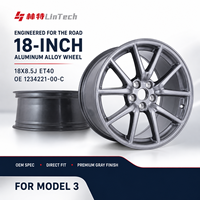 Jante LinTech Premium Légère de 18 Pouces 1234221-00-C Fournitures pour Ateliers Automobiles pour Pièces Tesla Model 3 EV