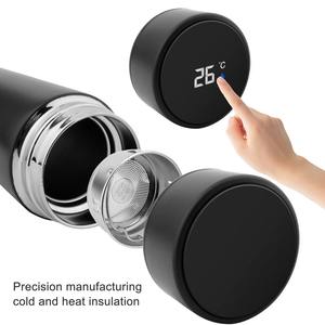 Tốt nhất thép không gỉ thể thao uống chân không Flask cách điện LED hiển thị nhiệt độ kỹ thuật số thông minh phích nước chai với lời nhắc nhở - Product Image 2