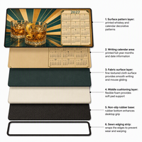 Vintage Bar Mat Retro Bar Runner Spill Resistant Bar Mat Calendar Print Bar Counter Rug