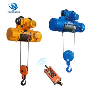 The manufacturer directly sells1t18m double drum electric hoist and single and double beam traveling equipment for fast delivery