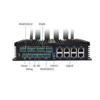 Gateway Industrial Integrado de 8 Gigabit Ethernet LS1043A LS1046A 5G con Software Abierto