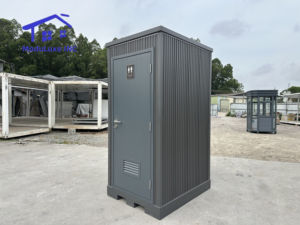 Baño Móvil de Estilo Industrial Moderno, Contenedor Prefabricado de Acero con Panel Sándwich, Kit de Baño para Lugares Públicos, Baño Portátil con Lavabo - Product Image 4