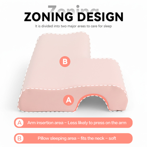 <span class=keywords><strong>Oreiller</strong></span> de sommeil mains libres pour couple, best-seller, à mémoire de forme à récupération lente, pour deux personnes - Product Image 6