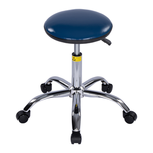 ESD điều chỉnh chiều cao và xoay vòng da phòng thí nghiệm thanh phân trên bánh xe với vòng chân cho phòng thí nghiệm vật lý hội thảo công nghiệp nha khoa - Product Image 1