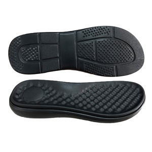 Suela exterior de PU de alta calidad para zapatillas informales de hombre, buena para uso en exteriores con suela de goma <span class=keywords><strong>gratis</strong></span>, muestra de suelas árabes para hacer sandalias - Product Image 1