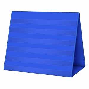 Grande table de présentation autoportante double face en tissu non tissé renforcé de carton, pliable, pour bureau et fournitures scolaires - Product Image 3