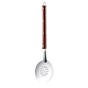 ชุดทัพพีสแตนเลสสำหรับซุปด้ามไม้ช้อนเล็กทัพพี pilaf ไม้พาย - Product Image 2