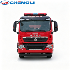 Camion de lutte contre l'incendie Sinotruk HOWO 4x2 8 tonnes, citerne à eau pour la lutte contre l'incendie urbain et industriel - Product Image 2