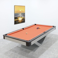 Table de billard Hiboy de type standard, pour la maison, intérieur, commercial, américain, 8 boules, 9 boules, ping-pong, deux-en-un