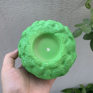 Modèle de boule de crème glacée italienne en gelée, souple et élastique, rose et coloré, de 4,3 pouces, pour décoration de tête de crème glacée, présentoir suspendu, accessoire cadeau, cuillère rouge - Product Image 4