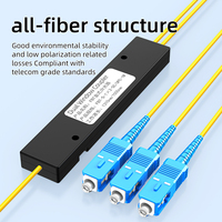 Connecteur rapide SIXIANTO, boîtier FTTH, répartiteur de fibre optique, coupleur FBT, SC UPC monomode, 1 m, modèle FET-S1, garantie 1 an