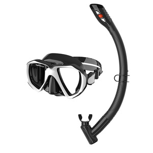 Ensemble de masque de plongée intégral pour enfants, SNORKEL DRY, silicone durable, équipement flottant - Product Image 1