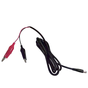 Câble de test de <span class=keywords><strong>circuit</strong></span> avec connecteur mâle DC et pince crocodile, 12-24V, PVC + Cuivre pur, 1,5M, borne positive et négative pour charge - Product Image 1