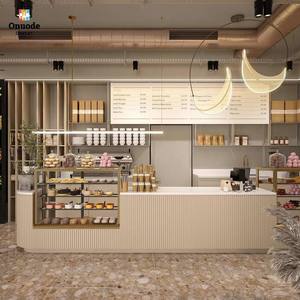 Diseño de Cafetería y Panadería Boutique |   Mostradores de Bar Personalizados, Vitrinas |   Iluminación LED Interior Ecológica de Primera Calidad |   Fabricación ODM OEM - Product Image 1