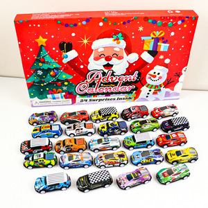 Christmas Calendar Keychains 24 Surprises <b>Soft</b> Rubber Dolls Cartoon Style Non Toxic For Teens - Product Image 4