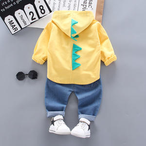 Ropa de Algodón para Niños de Alta Calidad al por Mayor, Ropa de Diseñador, Conjuntos de Ropa de 3 Piezas para Niños - Product Image 2