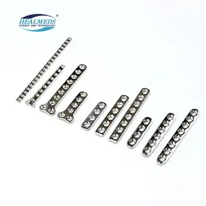 La base des instruments chirurgicaux vétérinaires Chirurgie Traumatisme Implants Mini plaques et vis en titane Plaques orthopédiques vétérinaires - Product Image 1