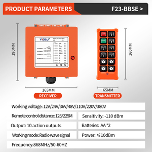 F23-BBSE فريق خدمة ما بعد البيع المحترف للتحكم عن بعد في المعدات الصناعية العامة يمكن استخدامه في معدات الإنتاج - Product Image 5