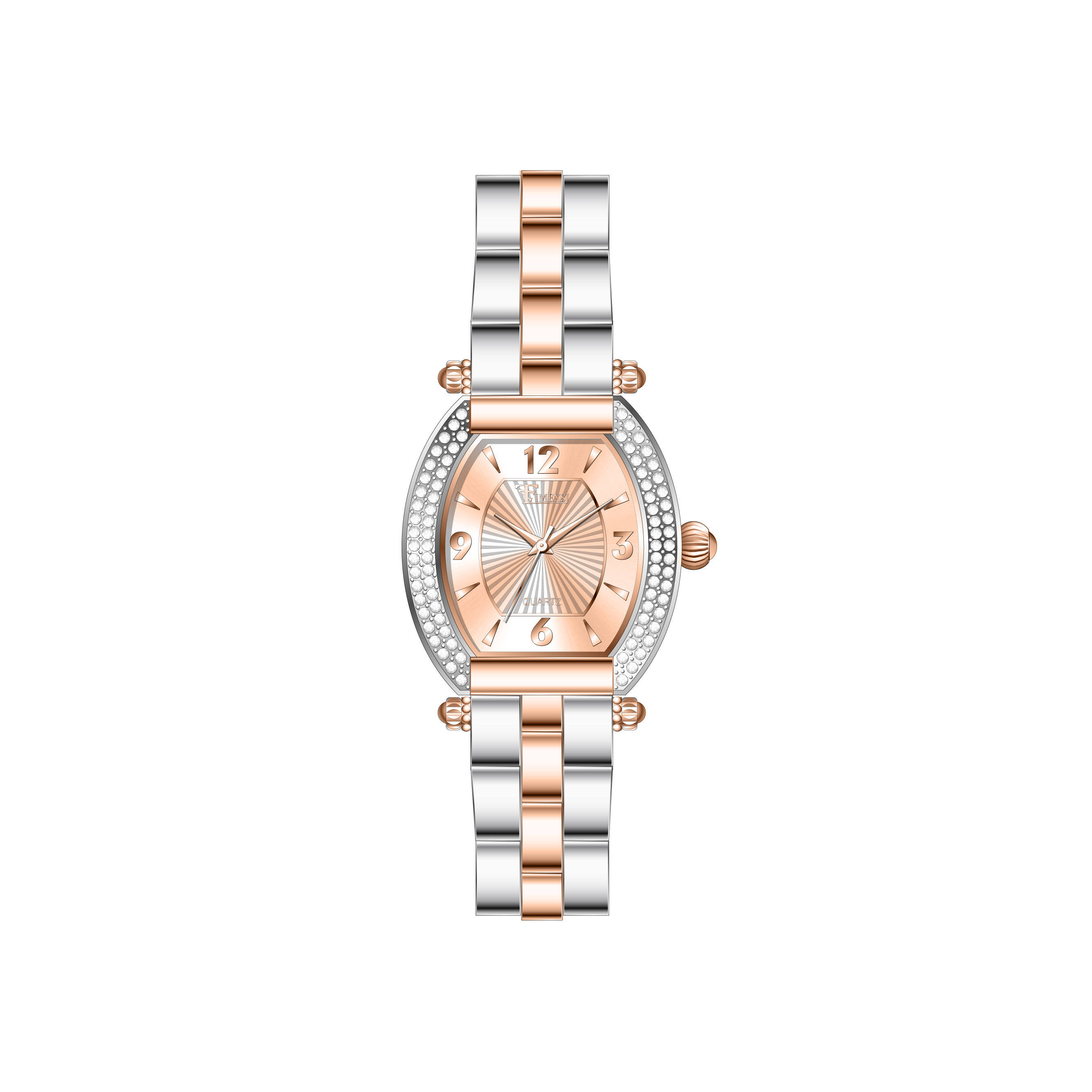 Two Tone -Rose Gold