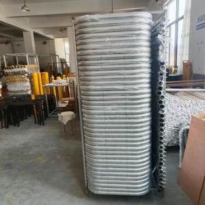 Grand <span class=keywords><strong>support</strong></span> de rangement pour vélos en U inversé standard 1-7/8 "OD <span class=keywords><strong>Support</strong></span> de stationnement en acier inoxydable de 2 capacités dans le <span class=keywords><strong>support</strong></span> de vélo fixe <span class=keywords><strong>au</strong></span> <span class=keywords><strong>sol</strong></span> - Product Image 5