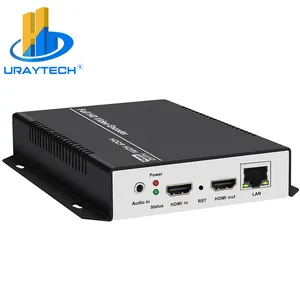 URay HEVC HDMI视频音频IPTV编码器H.265 H.264直播RTMP编码器HDMI至RTMP RTSP HLS UDP