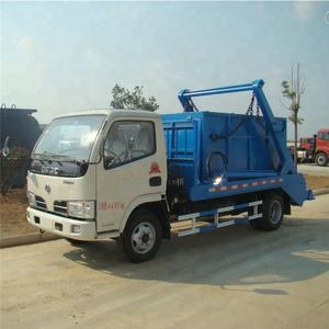 Truk Sampah Dongfeng Chaochai 95hp Harga Murah DLQ dengan Lengan Ayun, Truk Pengangkut Sampah dengan Bak Samping, Truk Sampah Skip - Product Image 3