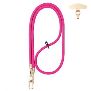 2025 New Ideas Universal Nylon Neck Strap Phone <b>Lanyard</b> Jacquard Printed Adjustable Buckle Hook Mobile Phone Strap Holder - Product Image 3