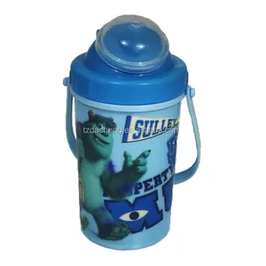 Новейшая дешевая детская пластиковая бутылка для воды с крышками по индивидуальной цене