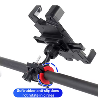 Soporte para Teléfono Móvil HONGDAK de Gran Tamaño, Universal para Motocicleta, Bicicleta de Montaña, Bicicleta Eléctrica, con Marco Fijo para iPhone, Xiaomi, Samsung