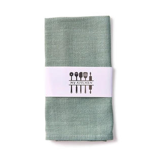 เสิร์ฟผ้าเช็ดปากผ้าเช็ดปากสําหรับตกแต่งงานแต่งงาน ร้านอาหารโรงแรมจัดเลี้ยง - Product Image 6