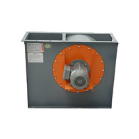 Ventilateurs centrifuges à pales courbées vers l'arrière en acier au carbone haute pression pour l'extraction des fumées de cuisine et la ventilation autonome