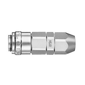 Nitto Kohki <b>Quick</b> Coupler 01SN Iron Sleeve For Polyurethane Hose 5x8mm - Product Image 2