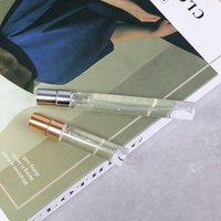 Vente en gros de 3-10ml mini flacons vaporisateurs en verre contenants d'échantillon de parfum/huile rechargeables boîte en papier écologique petites bouteilles emballées