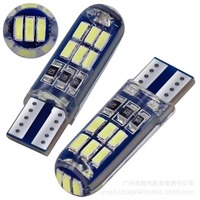 1 Stück T10 4014 W5W Hitzebeständige LED-Silikonleuchte Wasserdichte Kennzeichenbeleuchtung Autolampen Innenpositionierungslicht
