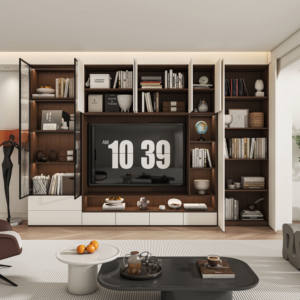 Mueble para TV Moderno, Mueble de Lujo, Soporte de Pared, Centro de Entretenimiento para Sala de Estar, Diseño de Muebles - Product Image 1