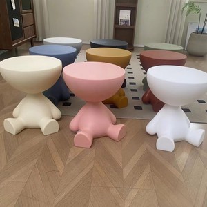 <span class=keywords><strong>Table</strong></span> <span class=keywords><strong>basse</strong></span> moderne de luxe à plateau plat en plastique, <span class=keywords><strong>table</strong></span> d'appoint créative pour petit appartement, <span class=keywords><strong>table</strong></span> <span class=keywords><strong>basse</strong></span> autoportante couleur crème - Product Image 2