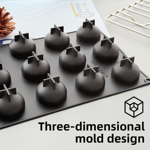 แม่พิมพ์ซิลิโคนรูปหยดน้ำสามมิติสุดสร้างสรรค์ สำหรับทำมูสเค้กยอดนิยม รับสั่งทำจำนวนน้อยได้ - Product Image 4