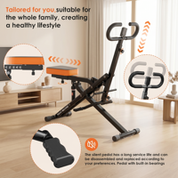 Machine de Squat Multifonction à Résistance Réglable, Appareil d'Exercice pour l'Entraînement, Équipement de Fitness pour la Musculation