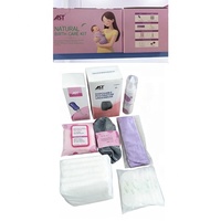 Kit Essentiel Post-partum NZMAN Natural Birth Care (16 pièces), Serviettes Maternité Post-partum pour l'Hôpital, Kit Indispensable pour l'Accouchement et la Maternité