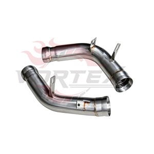 Tubería de escape con protección térmica Vortex compatible con los colectores de escape de alto rendimiento Mercedes-Benz E63 AMG W213 M177 4.0T. - Product Image 5