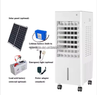 Ventilateur de sol compact à forte performance, nouveau design OEM pour usine et intérieur, mini-refroidisseur d'air domestique 50W 60W 65W avec réservoir d'eau