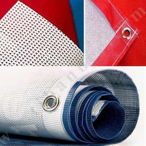 Pancarta Publicitaria de Tela de Malla Resistente al Viento y a los Rayos UV <span class=keywords><strong>para</strong></span> Exteriores, Impresa con Transferencia de Calor en Poliéster Personalizado <span class=keywords><strong>para</strong></span> Fútbol - Product Image 4