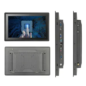 WPNA 21.5" Inch Industrial Panel Pc J1900 Fanless I3 I5 I7 All In 1 Panel Pc Capacitive Touch Screen Computer
