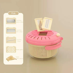 Râpe multifonctionnelle de cuisine, hachoir, égouttoir et outil de séchage - l'assistant de cuisine tout-<span class=keywords><strong>en</strong></span>-un <span class=keywords><strong>pour</strong></span> hacher les légumes - Product Image 6