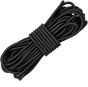 Cordon élastique en caoutchouc marin de qualité supérieure, tressé en macramé, 5/16 pouce, 33 pieds, résistant, pour vêtements et chaussures - Product Image 1