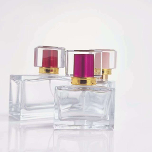 30ML Luxury Square Crystal Glass <b>Perfume</b> <b>Bottle</b> with Multi-Cover Fragrance <b>Sample</b> Cosmetics Spray Sprayer Empty <b>Bottle</b> - Product Image 6