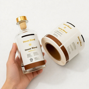 Custom Luxury Waterproof Logo Cosmetics Vinyl Label Gold Foil Shampoo Stickers Roll Printing Packaging Labels for Lotion Bottle - Product Image 6