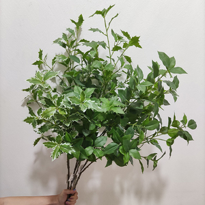 Plantes de fougère artificielles réalistes, fabriquées à la main; buisson de verdure synthétique en plastique pour - Product Image 4